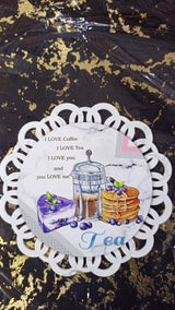 Wooden place mats  (2 pc set)