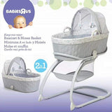 2-IN-1 Deluxe Moses bassinet Basket