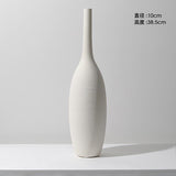 Simple ceramic 4 in 1 modern home decor vase set