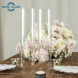 Modern creative clear  glass vase.(1 pc)