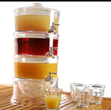 3 tier juice dispenser