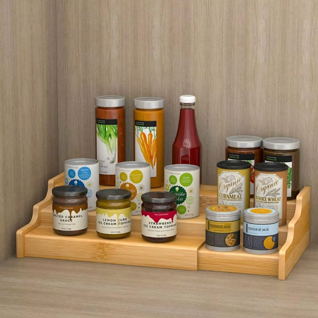 3 tier Non~expandable spice //storage rack