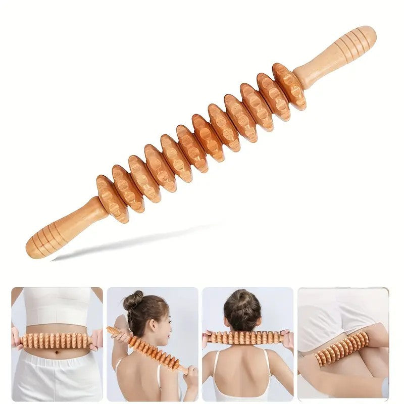 Wood therapy massage tool