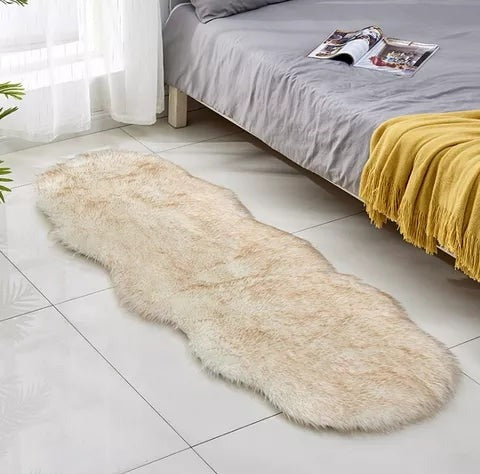 Luxury Super Soft Faux Fur Bedside Mats