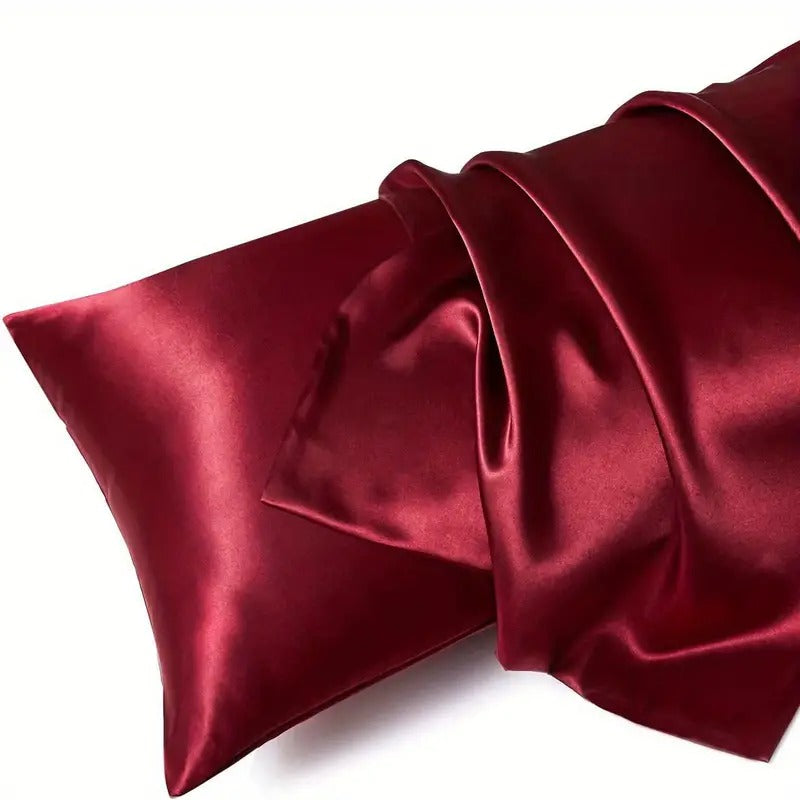 Silk Satin Pillowcase for Hair and Skin Set of 2, 50 * 75CM