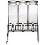 Tripple Glass Juice dispensers