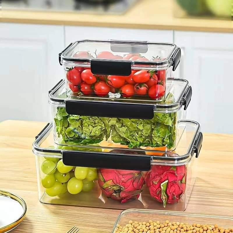 Transparent Airtight Pantry Boxes