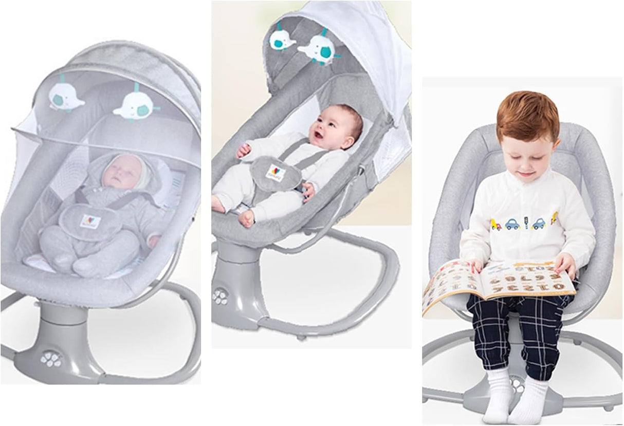 3 in 1 Mastela Deluxe Remote Control Bassinet Electric