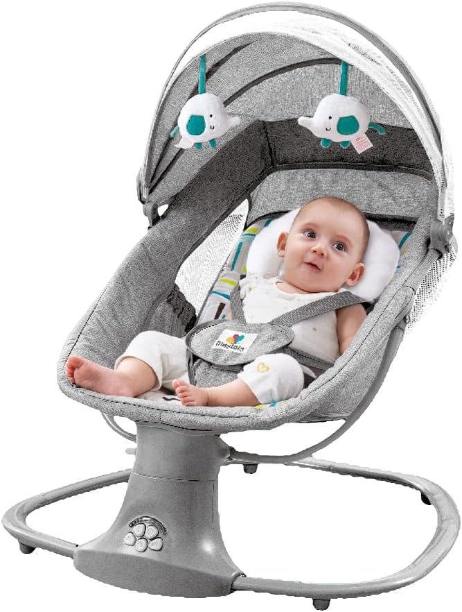 3 in 1 Mastela Deluxe Remote Control Bassinet Electric