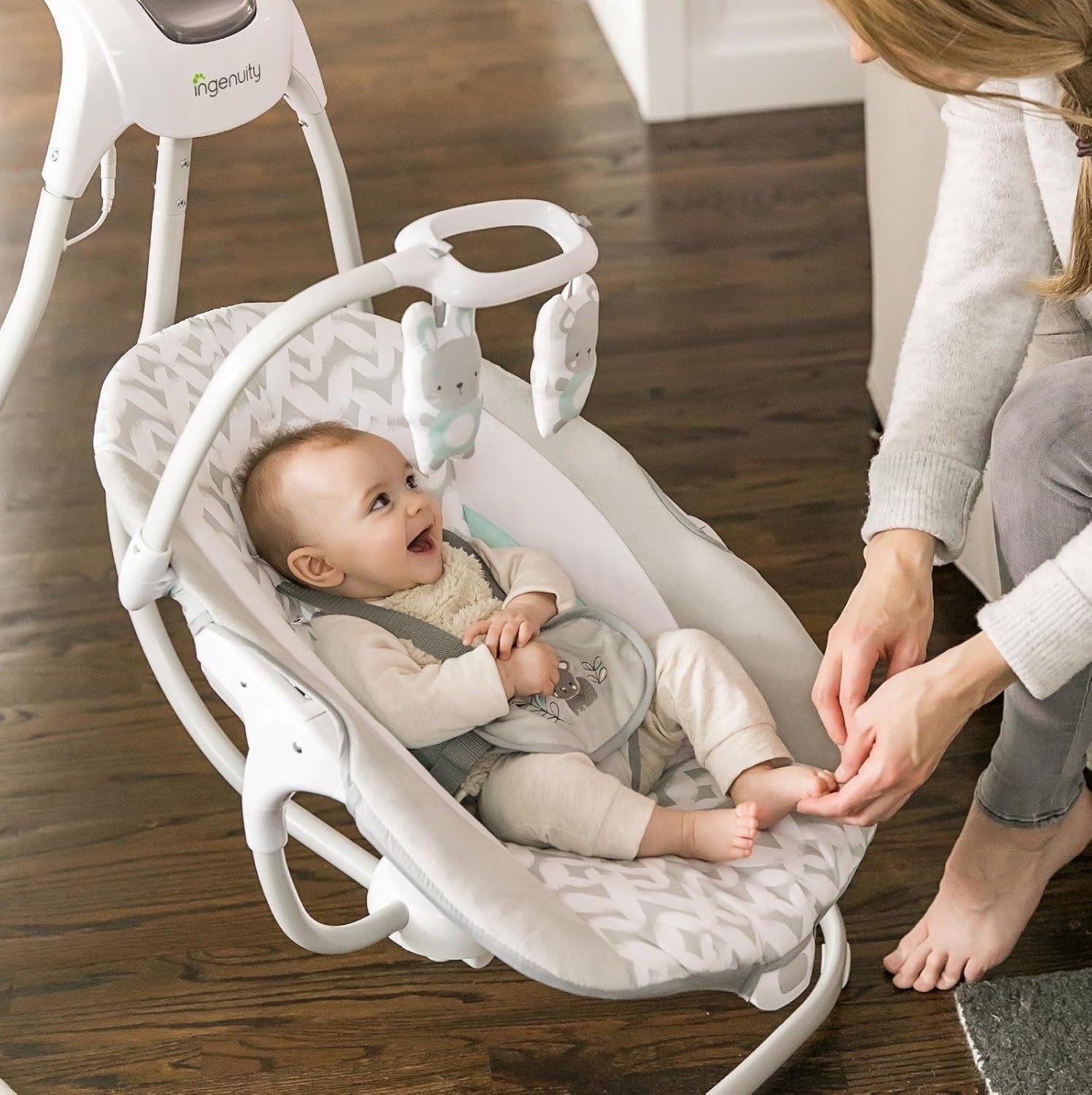 Ingenuity simplecomfort cradling swing & rocker online