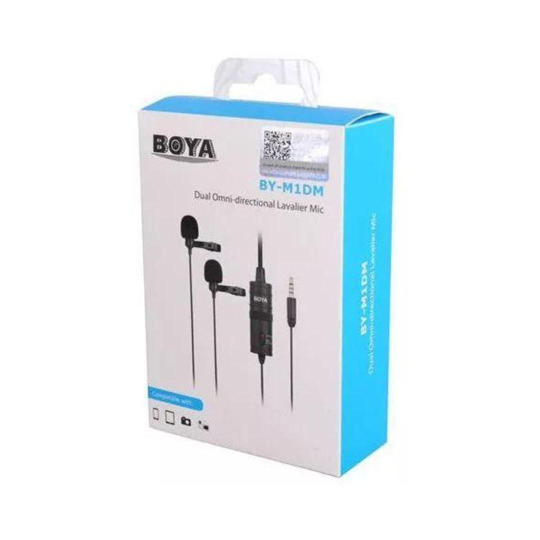 Boya BY-M1DM Dual Lavalier Universal Debate Microphone