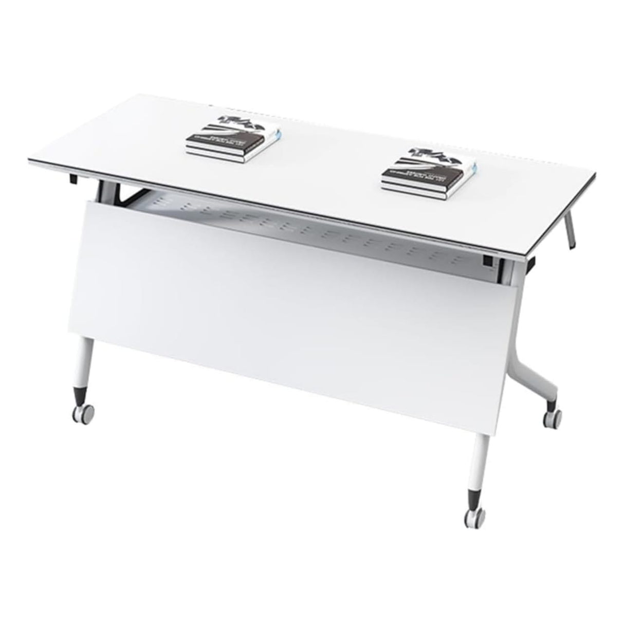 Foldable Movable Study Desk Table laptop stand With Wheels – Homelux Kenya