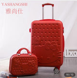 2 in 1 Suitcase Bag Trolley Travel Bag