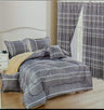 7 Piece Cotton/Woolen Duvet With Matching Curtain Set