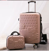 2 in 1 Suitcase Bag Trolley Travel Bag