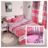 7 Piece Cotton/Woolen Duvet With Matching Curtain Set