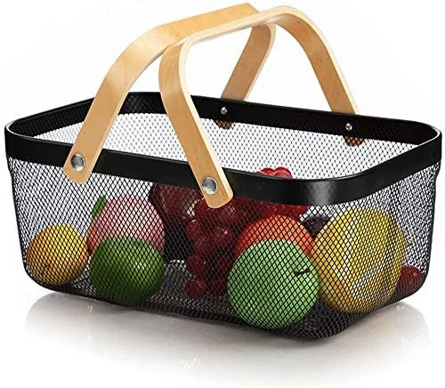 Fruit Basket Kitchen Storage Pantry Organizer Basket Multi-Functional Basket