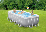 Ultra Xtr Prism Frame Pool Set Rectangular Swimming Pool 400 x 200 x 122 cm