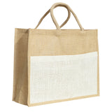 Plain Blandable Shopping Jute Bags