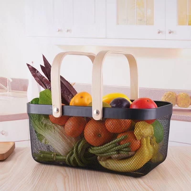 Fruit Basket Kitchen Storage Pantry Organizer Basket Multi-Functional ...