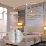 Luxury Square Canopy Double-layer Mosquito Net