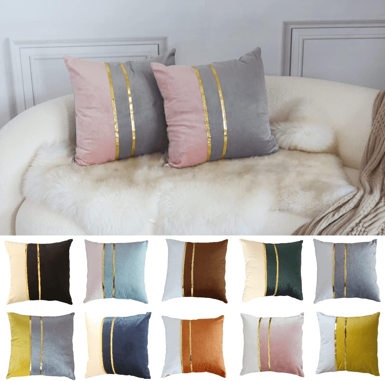 Pillow Cushion Covers 18x18
