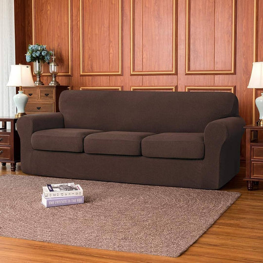 Jacquard Sofa Slipcpovers With Separate Cushions