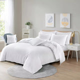 Plain Duvet Cover With Pillow Case Bedding Set