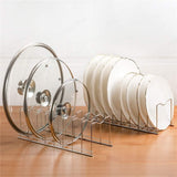 Pot Lid Holder Rack Organizer Plate Rack Holder