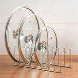 Pot Lid Holder Rack Organizer Plate Rack Holder