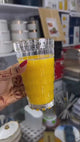 6pcs Set Clear Highball Stackable Water Juice Crystal Glasses Cup With Gold Rim.
