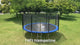 Trampoline 10FT Kids Trampoline with Safety Enclosure with Netting and Ladder Edge Cover Jumping Mat