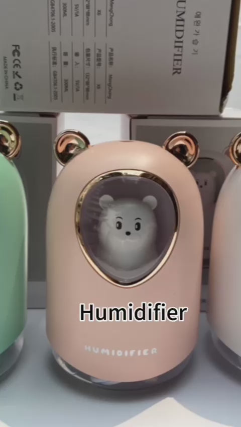 300ml bear humidifier changing colour.