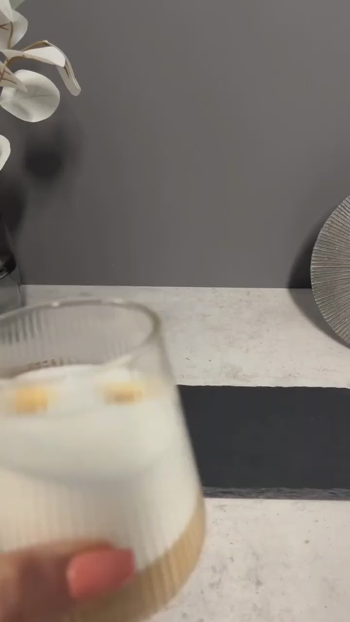 High temperature Transparent glass cup For Juice Coffee Water