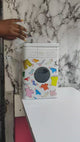 Washing machine themed powder/laundry detergent  storage container