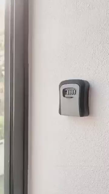 Weatherproof Wall-mounted Key Lock Box Safe