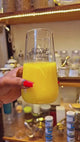 High temperature Transparent Borosilicate Glass cup 6pcs