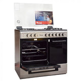 Ramtons 4G+2E 60X90 SILVER COOKER- RF/496