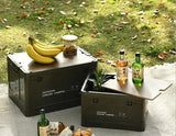 Foldable Outdoor Camping Storage Box, Portable Picnic Folding Box With Large Capacity, Organize Your Home & Car