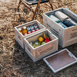 Foldable Outdoor Camping Storage Box, Portable Picnic Folding Box With Large Capacity, Organize Your Home & Car