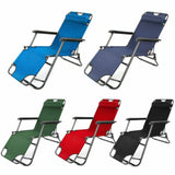 2-in-1 Beach Lounge Chair & Camping Chair