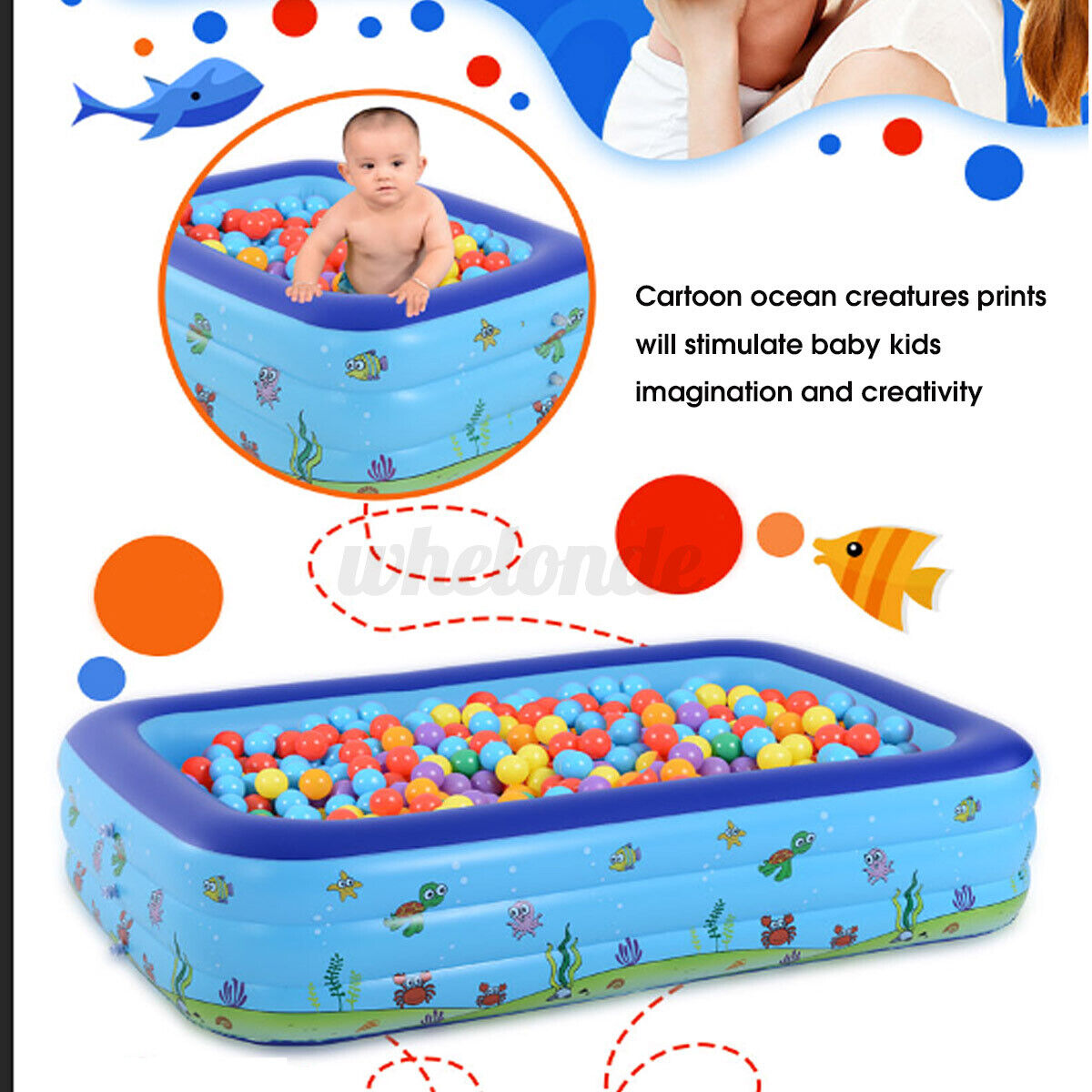 Inflatable Kids Swimming Pool