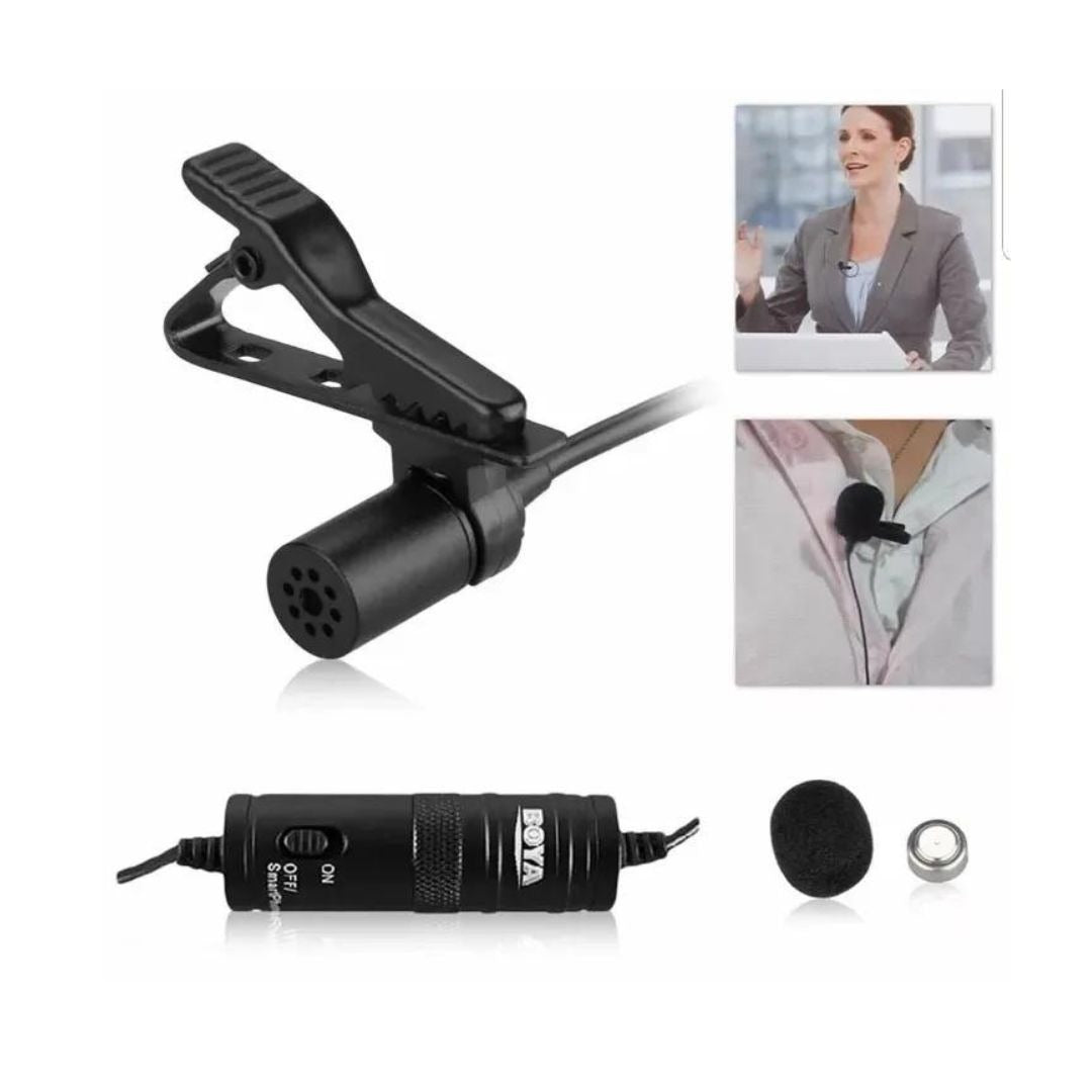 Boya Bym1 Lavalier Microphone Homelux Kenya