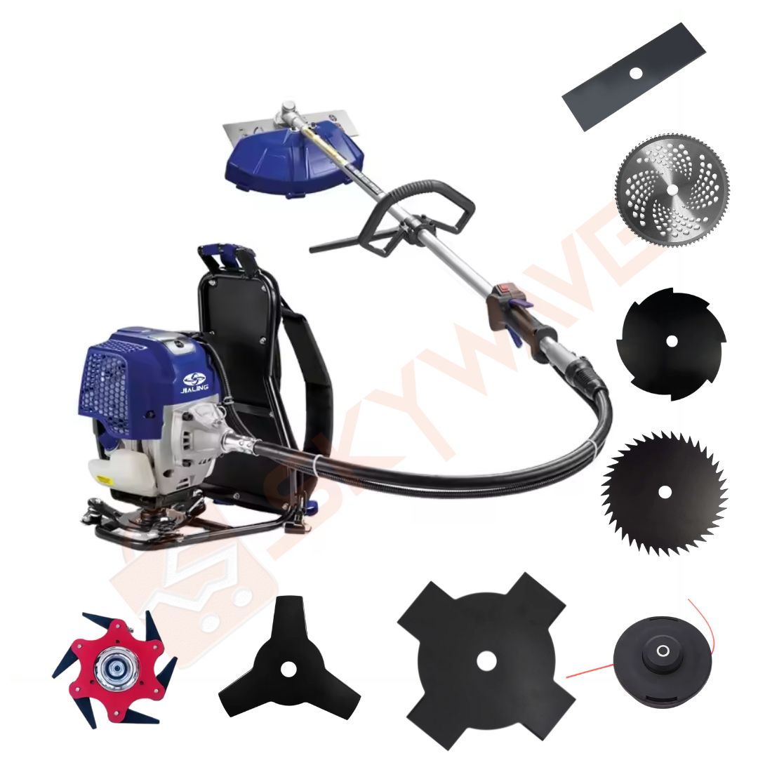 TLAC Backpack 4 Stroke Brush Cutter with 8 Accessories