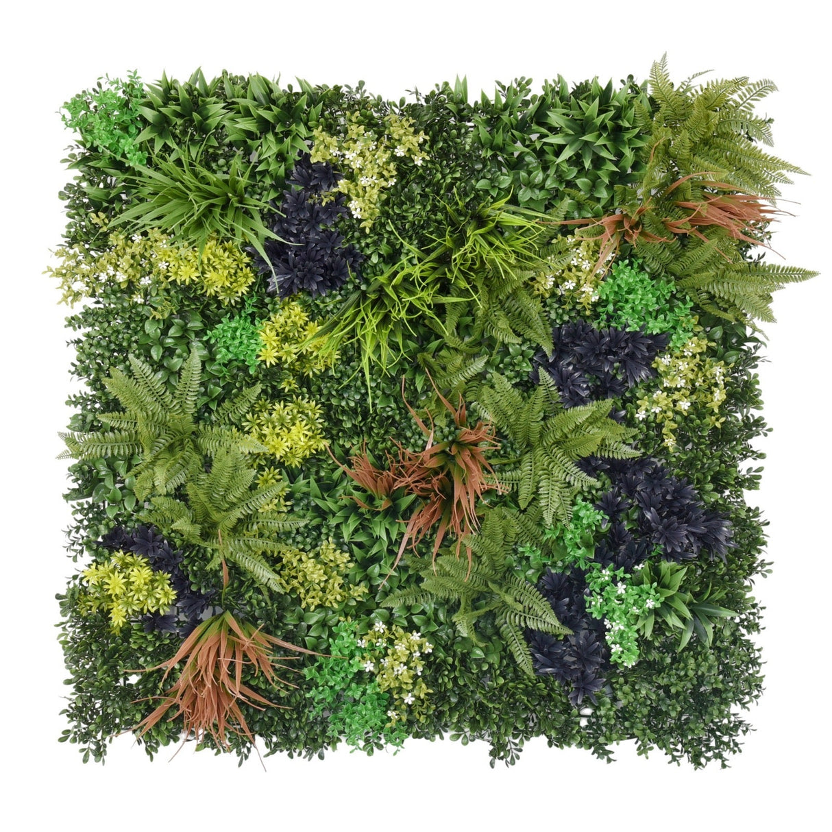 Artificial green wall panel DANUBE 100x100 cm