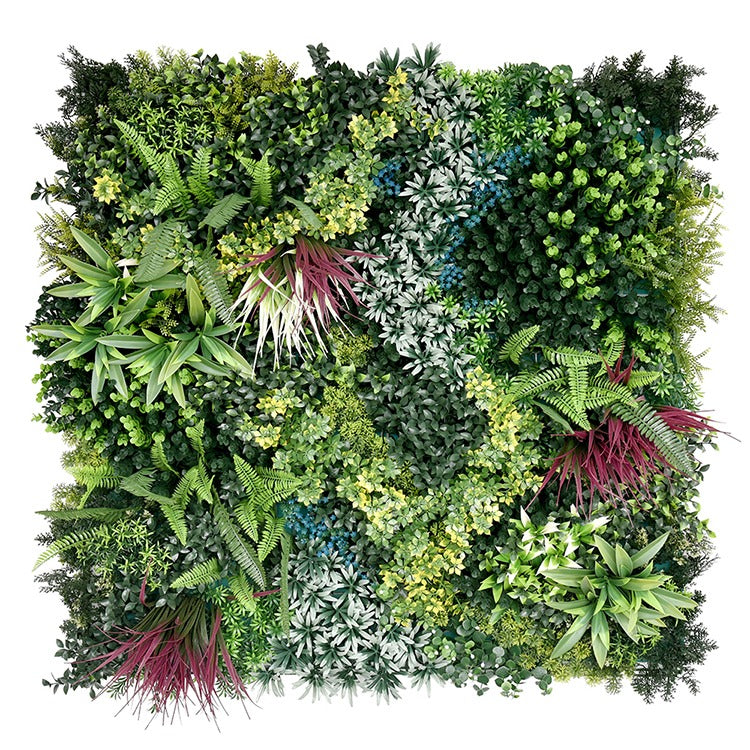 Artificial green wall panel NATURE PALLETE100x100 cm