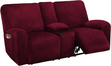 Velvet Recliner Sofa Covers Stretch Reclining Couch Covers