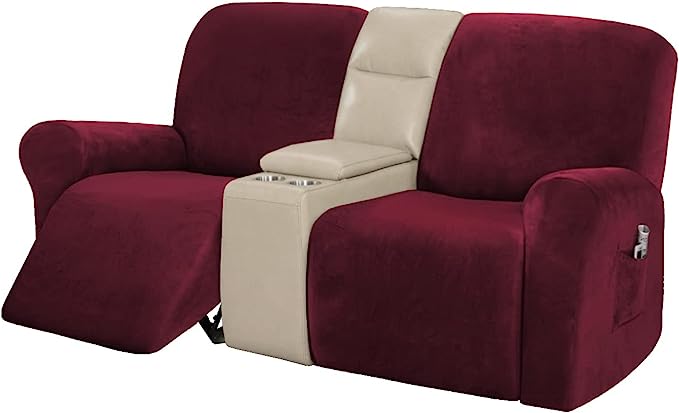 Velvet Recliner Sofa Covers Stretch Reclining Couch Covers