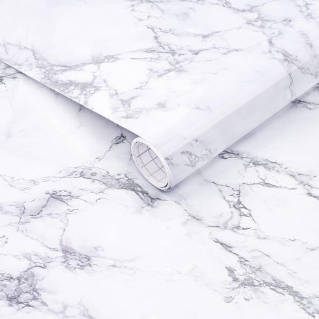 Marble Paper,50*600cm Self Adhesive Contact paper Countertop,Kitchen,Shelf Liner