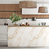 Marble Contact Paper Peel and Stick Wallpaper Contact Paper for Countertops 50*600cm